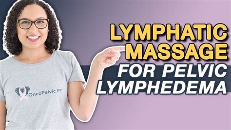 lymphatic massage youtube